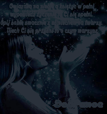 Gwiazdka na niebie, a księżyc w pełni